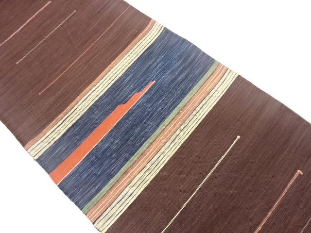 JAPANESE NAGOYA OBI / WOVEN STRIPE